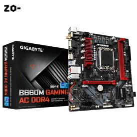 GIGABYTE B660M GAMING AC DDR4/A マザーボード Micro-ATX [Intel B660チップセット搭載] 第12世代CPU(LGA1700)対応 MB5774