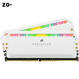 Corsair Dominator プラチナ RGB DDR4 32GB (2x16GB) 3600MHz C18 デスクトップメモリ (12 ウルトラブライト CAPELLIX RGB LED、特許取得済 CORSAIR DHX クーリン