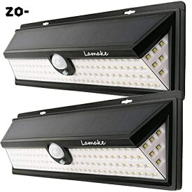 【Lamake】 高輝度 118LED 人感センサーライト 屋外 ソーラー充電 省エネ 三つ照明モード 夜間自動点灯 高輝度LED 防犯防災用 270°広角照明 IP65防水 屋内外照明 軒先 駐車場 庭先 玄関周りなど対応 日本語説明書付