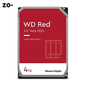 Western Digital ウエスタンデジタル WD Red 内蔵 HDD ハードディスク 4TB SMR 3.5インチ SATA 5400rpm キャッシュ256MB NAS メーカー3年 WD40EFAX-EC 【国内正規取扱代