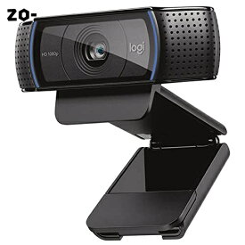 ロジクール Webカメラ C920n フルHD 1080P ストリーミング オートフォーカス ステレオ マイク ブラック ウェブカメラ ウェブカム PC Mac ノートパソコン Zoom Skype 国内正規