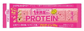 アサヒグループ食品 1本満足バー プロテインストロベリー 1本x9個