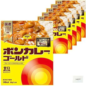 ボンカレーゴールド＜甘口＞ （6個セット）+ Topsellerオリジナルポケットティッシュおまけ付き【在庫あり】