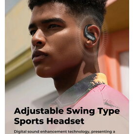 【 賢くおしゃれに 高級感】 Bluetooth標準規格 Ver5.3 超軽量 ENCノイズキャンセリング 左右分離型 両耳通話 片耳 痛くない ワイヤレスイヤホン 真のワイヤレスヘッドフォン低遅延ゲームイヤホンイヤーフックイヤフォン防水スポーツヘッドセットマイク付き