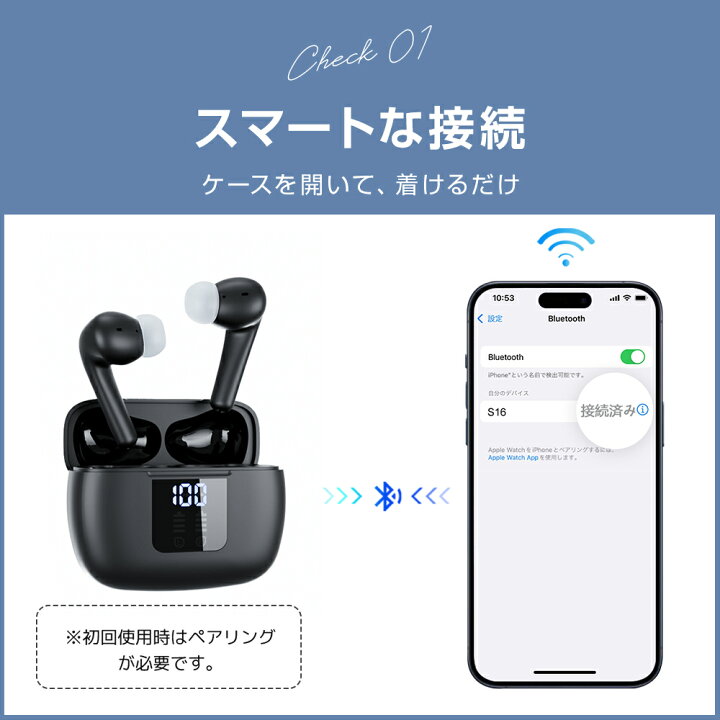楽天市場】☆半額!!【最安1,976円←クーポンで】 ワイヤレスイヤホン 