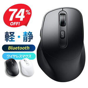 �y�N�[�|����2,480�~�z���C�����X �}�E�X �É� �}�E�X Bluetooth �}�E�X 2.4GHz ���w�� �����x �y�� �L���}�E�X �����}�E�X USB �p�\�R�� PC ���ɂ��� ���ɗD���� Mac/Windows/surface/Microsoft Pro�ɑΉ� 