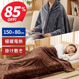 【クーポンで2,990円〜】「楽天1位」 電気毛布 シングル 150×80cm ブランケット 冬 毛布 掛け敷き ひざ掛け 45800mAhバッテリー 有り 無し 60℃ 極暖 速暖 大判サイズ 電気ブランケット ヒーター 温度調節 USB給電 自動電源オフ ダニ退治 洗える 肌触り 省エネ 掛け毛布