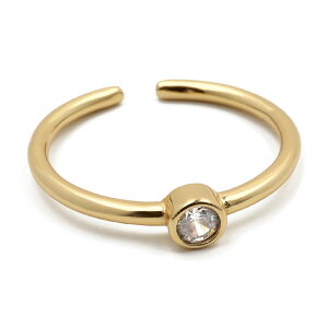 O fB[X Vo[925 t[TCY I[vO 18k S[h gold F CZ ꗱ Xg[ Vv אg ׂ silver S925 Vo[ F w fB[XO AM[Ή