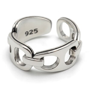 �V���o�[925 �v���^�u���A�Ȃ����悤�ȃ��j�[�N�ȃf�U�C���̃����O �`�F�[�������O �A���J�[�`�F�[�������O silver �I�[�v�������O �t���[�T�C�Y �����ςȂ� ���f�B�[�X �w�� �����A�����M