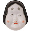 楽天市場 お面 おかめの通販