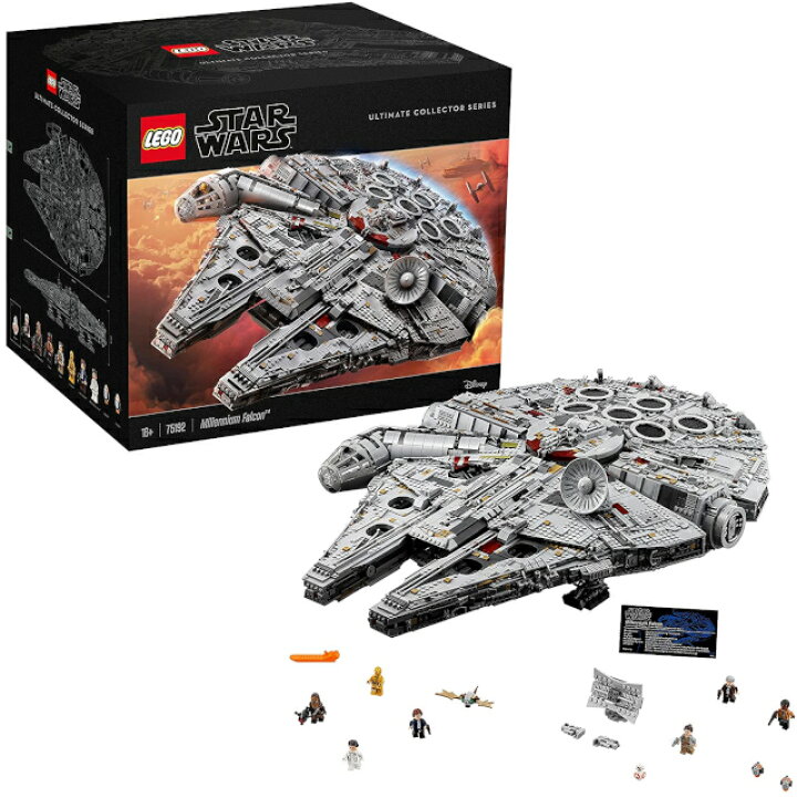 楽天市場】LEGO レゴ スターウォーズ ミレニアム・ファルコン 75192 