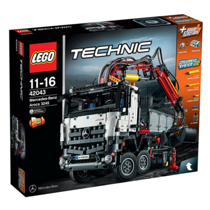 楽天市場】LEGO テクニック メルセデス・ベンツ アロクス 3245 42043 