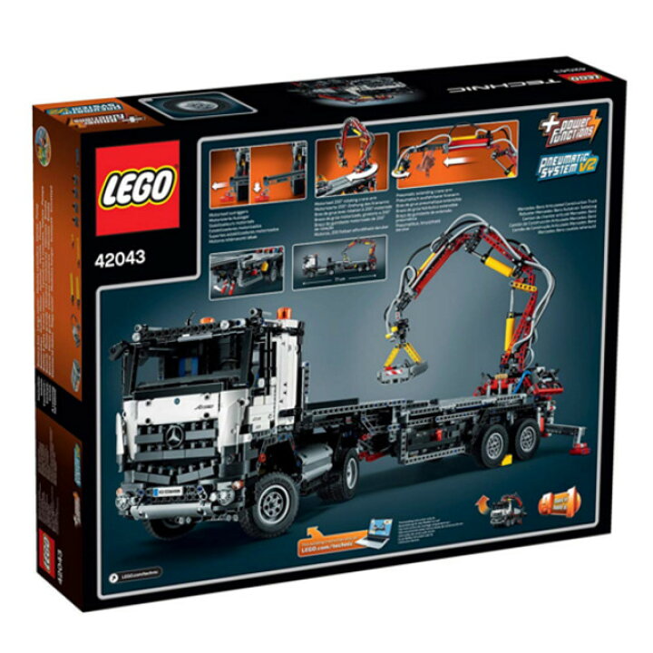 楽天市場】LEGO テクニック メルセデス・ベンツ アロクス 3245 42043  