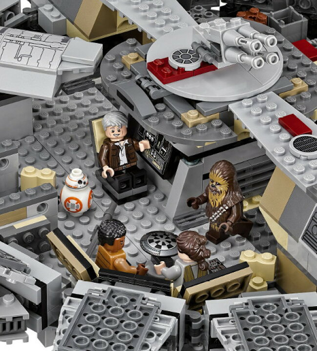 楽天市場】LEGO レゴ スターウォーズ ミレニアム・ファルコン 75105 