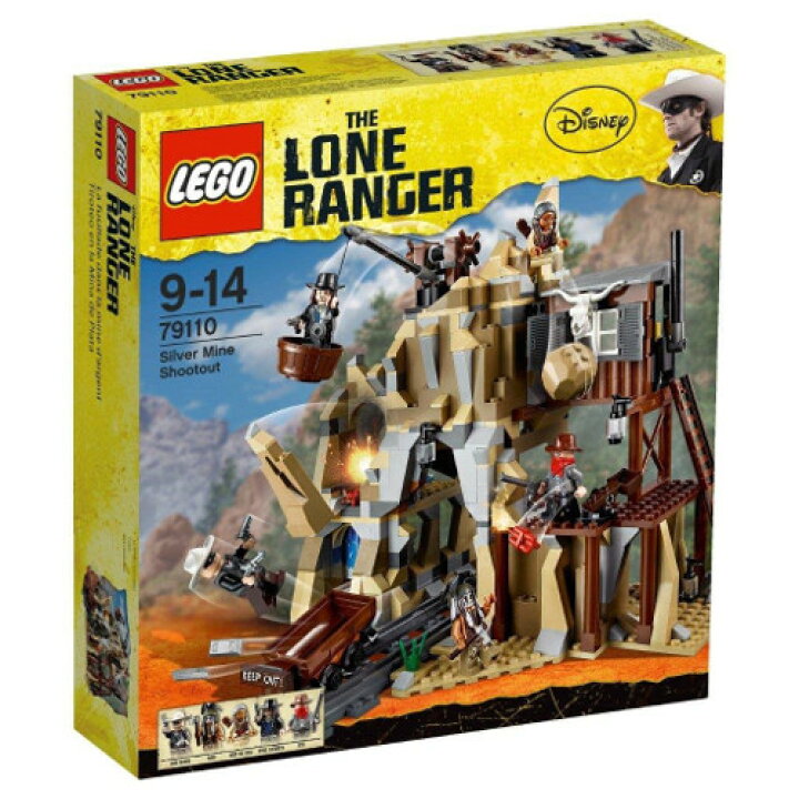 楽天市場】LEGO レゴ ローンレンジャー 銀の鉱山での決戦 79110 : 雑貨才蔵