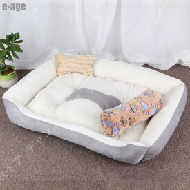 犬 ベッド 春夏 洗える 猫 高反発 シニア犬 ペット用 ペットベッド ふわふわ カウチベッド 高級 クッション 丈夫 犬 ソファー カバーを外して洗える 成犬 老犬