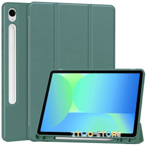 2�J���[/ 10.9�C���` / Galaxy Tab S10 FE / �^�� SM-X520 �Ή� �P�[�X �O�܂�X�}�[�g�J�o�[ PU���U�[�f�� �S�ʕی� �y�����[�t��
