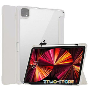 8�J���[/ iPad Air 11�C���` M2 / M3 / M4 �p �ی�P�[�X �O�� �w�ʃN���A �X�^���h�@�\ �y�����[�t �t���v���e�N�g�P�[�X �A�C�p�b�h�G�A