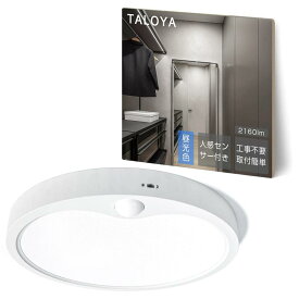 TALOYA LEDシーリングライト 4畳 6畳 導光板 フラット型 リモコンなし 省エネ キッチン 玄関 廊下 洗面所 天井照明 工事不要 メーカー5年