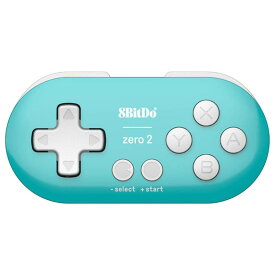 8BitdoZero2 二代目最MINI ゲームコントローラー Bluetooth ワイヤレス