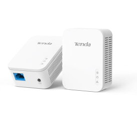 Tenda AV1000 1ポートギガビット電力線アダプタ、最大1000Mbps（PH3）