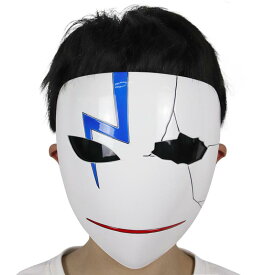 映画 テーマ マスク ブラック コントラクター マスク 樹脂 クラック 装飾 ハロウィン ユニセックス