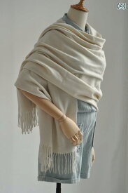 レディース ファッション アクセサリー ウール スカーフ 秋冬 ショール 厚手 長方形 韓国 特大 ストール 女性用