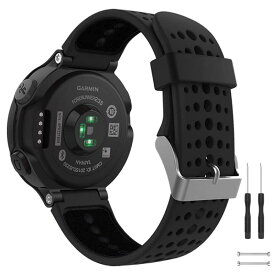 [Aoouik] GARMIN ガーミン 交換ベルト バンドForeathlete/Forerunner 220J 230J 235J 620J 630J 735XTJ 対応シリコン製 工具付き 5色