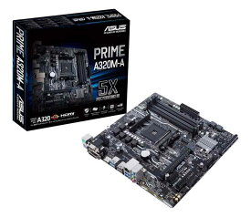 ASUS AMD A320 搭載 AM4 Socket 対応 マザーボード PRIME A320M-A 【microATX】