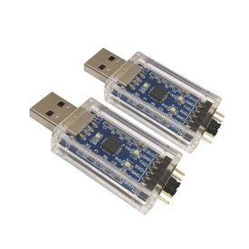 DSD TECH 2PCS USB TTL シリアル変換アダプタ CP2102チップを搭載 Windows 7、8、10、Linux、Mac OS Xに対応