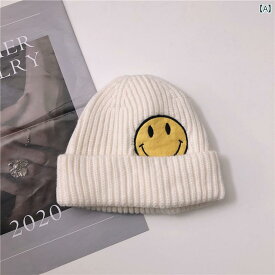 帽子 韓国 メンズ レディース ニット カジュアル かわいい 刺繍 秋冬 防寒 ヘアアクセサリー