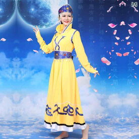 パフォーマンス 王女 衣装 少数民族 モンゴル チベット ダンス 写真 撮影 エスニック ステージ 演劇 伝統衣装 舞台衣装 イベント