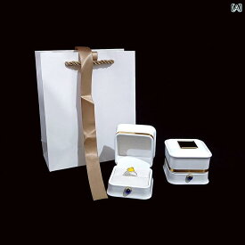 ジュエリーボックス プロポーズ リングボックス イヤリング ネックレスブレスレット ギフト 包装 収納 ボックス