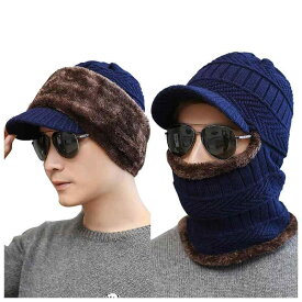 ニット帽 ファッション 帽子 キャップ ハット ニット 小物 衣料品 暖かい 厚手 顔 保護 防寒性 雑貨 男性 装飾 冬 屋外