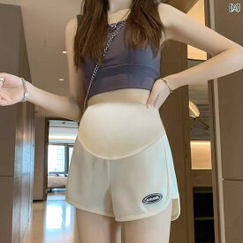 マタニティショーツ 夏物 薄手 妊娠初期 ボトムス スポーツパンツ ゆったり ワイドパンツ 妊婦 腹部サポート ショートパンツ