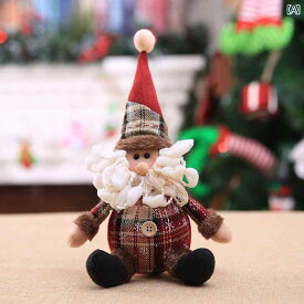 クリスマスツリー スノーフレーク 人形 クリスマス ツリー 装飾 子供 オーナメント 飾り 雪だるま サンタクロース トナカイ