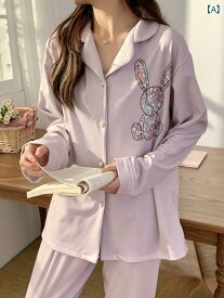 女性用 パジャマ ナイトウェア 快適 ベルベット 暖かい カジュアル ホームウェア