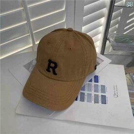 新 文字 Rロゴ 帽子 長いつば メンズ レディース 野球帽 ベースボールキャップ 調節可能 夏 日よけ帽子