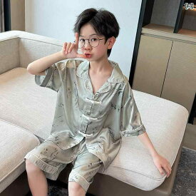 子供用 パジャマ 寝間着 ゆったり 夏 半袖 かわいい くつろぎ ギフト ルームウェア ホームウェア キッズ 男の子