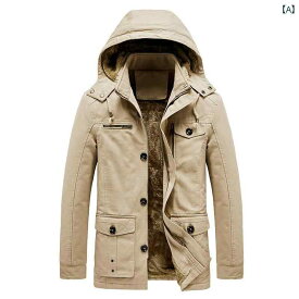 冬 コート ベルベット 厚手 ミドル丈 ジャケット メンズ カジュアル 大きいサイズ アウター シンプル