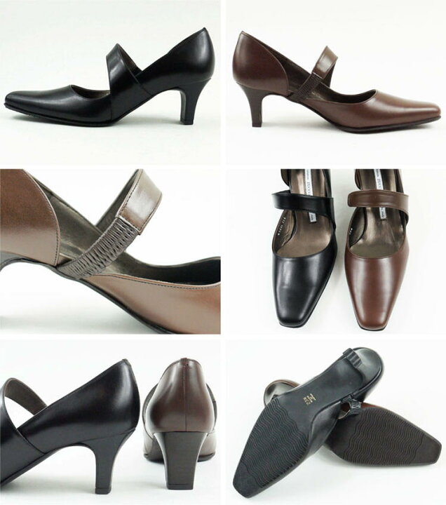 楽天市場 日本製 本革 ベルテッド パンプス Pumps ベルト付き ブラック Black 黒 ボルドー ワインカラー ヒール 6cm 卒業式 卒園式 入学式 入園式 フォーマル 結婚式 靴 リクルート 送料無料 21 5cm 22cm 25cm 25 5cm Galleria Dello Zuccotto