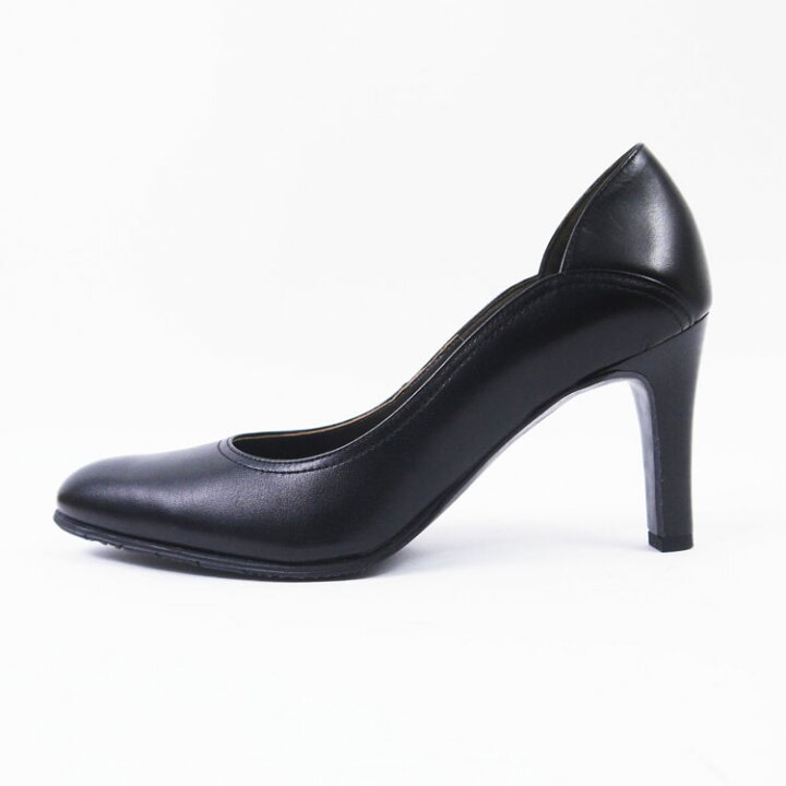 楽天市場】【日本製】【本革】【美脚】サイドカット パンプス PUMPS 