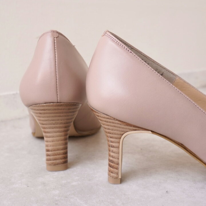 楽天市場】【日本製】【本革】ポインテッドトゥパンプス PUMPS ピンク 
