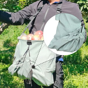 果物摘みバッグポーチ 採取ホルダー キャンバス製 頑丈な収穫バッグ 収穫エプロン 庭用 作業用 桃 梨用 果樹園や農場に最適な多機能ホルダー 125文字