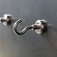 MAGNET PARTS Magnet Hook マグネットフック 磁石付きフック マグネット付フック　強力　磁石　フック　…