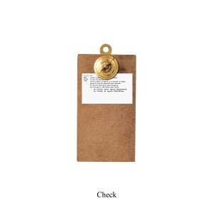 PUEBCO SCREW CLIPBOARD A4/Check  c ̎ TC oC_[ Nbv X Vbv ^J Mtg v[g 蕨 vGuR NX}XW P2GAI