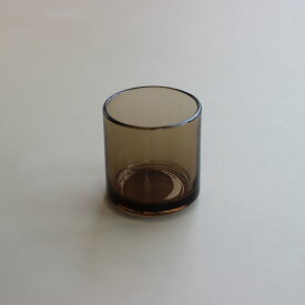 Hasami Porcelain HPGLA ハサミポーセリン Tumbler Amber ガラス製タンブラー アンバー コップ ロックグラス シンプル スタッキング デザート ギフト プレゼント