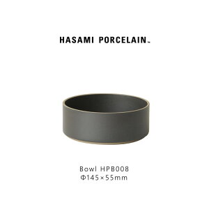 Hasami Porcelain nT~|[Z HPB008 Bowl 145 mm Black g   {E Mtg v[gH  X^bLO WΉ H@Ή