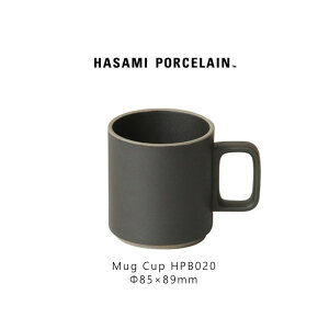 Hasami Porcelain nT~|[Z HPB020 Mug Cup 85 mm Medium Black g   X^bLO [ Vz }OJbv Mtg v[g 8.5cm coffeegoods