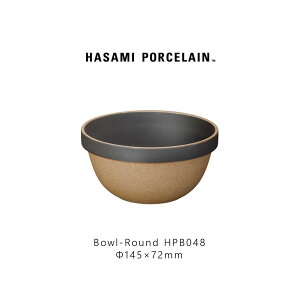 Hasami Porcelain nT~|[Z HPB048 MidDeep RoundBowl 145 mm Black g   {E Mtg v[gH  X^bLO WΉ H@Ή